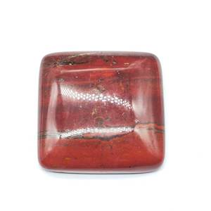 Puesta de sol Jaspe 24-25m Cabujón de corte cuadrado Ajuste de joyería - Product Image 1