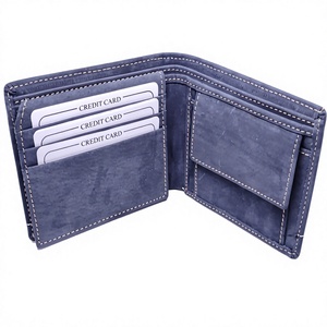 Cartera de Moda para Hombre de Cuero Genuino, Diseño de Estrella, Cierre Abierto, 5 Pulgadas de Largo, Impermeable, Alta Calidad, Gran Venta - Product Image 2
