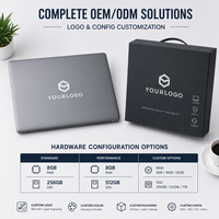 15,6 inch FHD AMD Ryzen 5 Laptop 8GB RAM 256GB SSD Windows 11 Pro zakelijke notebook computer OEM groothandel