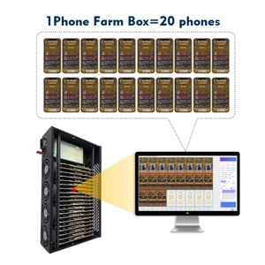 Boîtier de Farming de Téléphones Intégrant 20 Cartes Mères de Téléphones Mobiles dans un Seul Boîtier PHONE FARM BOX MOTHERBOARD RIG - Product Image 5