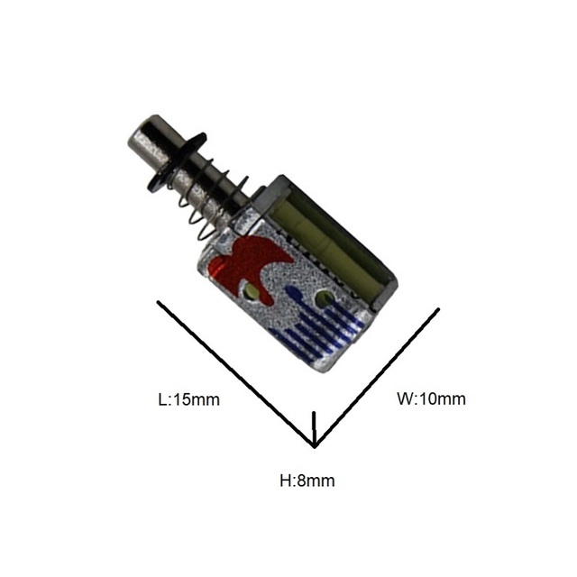 Customization DC 3V 6V Open Frame Push Pull Solenoid