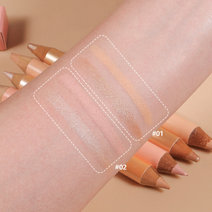 <span class=keywords><strong>Crayon</strong></span> illuminateur double embout lisse et crémeux pour <span class=keywords><strong>sourcils</strong></span> et visage, végétalien, personnalisable avec votre logo - Product Image 4