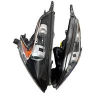 Phares avant Xenon pour Nissan 370z (8-15 ans), style argent brillant/noir fumé, assemblage d'origine