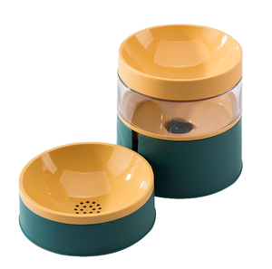 Cuenco de agua antideslizante automático para comida de mascotas, cuenco para mascotas de llenado automático Multicolor 2 en 1, cuenco para perros para alimentador de mascotas - Product Image 5