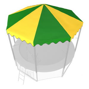 CreaateFun 6 - 14FT Large <strong>Round</strong> <strong>Tent</strong> for Children Adults Colorful Outdoor <strong>Trampoline</strong> Sunshade Jumping <strong>Trampoline</strong> - Product Image 6