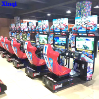 Machine de jeu de course automobile à pièces Outrun, prix d'usine, vente en gros, machine de simulation de course automobile d'arcade à vitesse folle