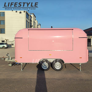 Personnalisé Rue Pizza Burger BBQ Jus Bière Bar Traiteur Remorque Mobile Camion De Crème Glacée Restauration Rapide Café Van Remorque - Product Image 1