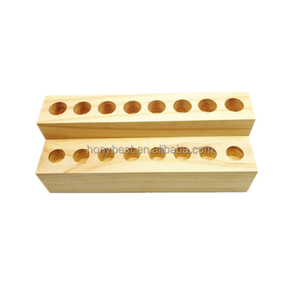 Présentoir <span class=keywords><strong>en</strong></span> bois à bijoux, <span class=keywords><strong>support</strong></span> <span class=keywords><strong>en</strong></span> bois pour rouges à lèvres, présentoir <span class=keywords><strong>en</strong></span> organisateur de maquillage cosmétique, pour parfums, stylos, brosses, bouteilles - Product Image 4