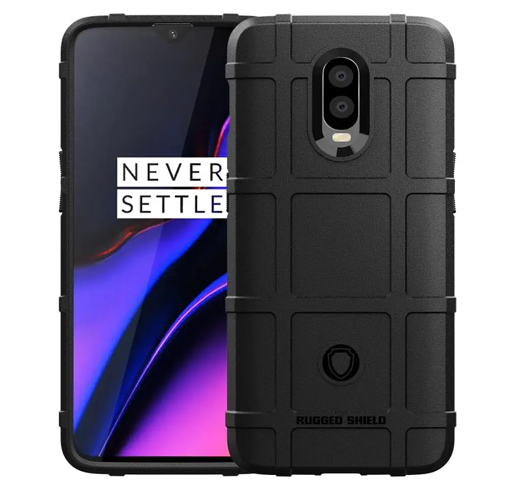 Durcase In Mobile Phone Bags & Case For OnePlus 6T 7 7 Pro Slim Anti-fingerprint Shockproof Matte 3D Silicone Armor Back Cover
