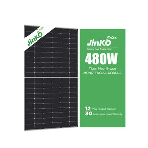 460W-480W N型一级品牌金科太阳能电池板单面N型家用太阳能电池板