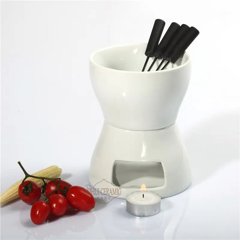 A3532 Japanse Huishoudelijke Keramische Boiler Kaas Verwarming Chocolade Diy Melting Pot Mini Kaas Fondue