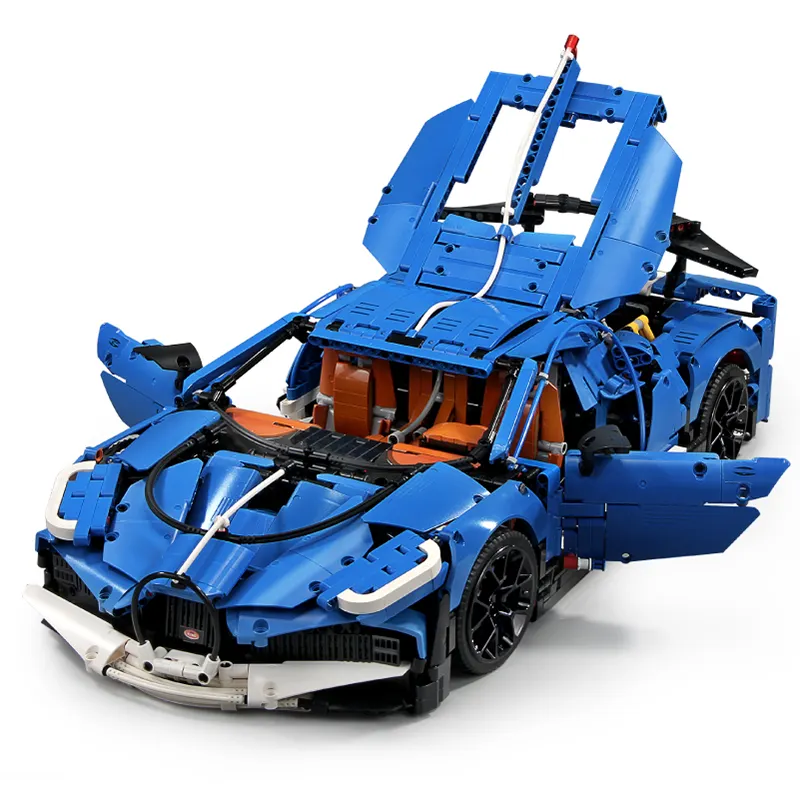 Mould King 13125 Blue Buga Speed Car High Technology Bricks Model Vehicle building toys