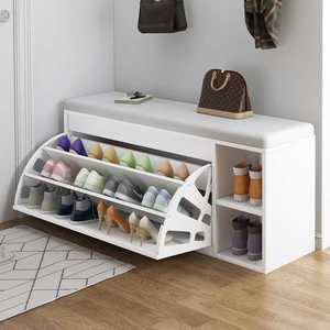 Armoire de rangement intelligente porte-chaussures en métal chiffon - Product Image 5