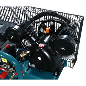 2.0hp 85L doppio cilindro compressore d'aria verticale durevole industriale pompa aria industriale pompa aria serbatoio all'ingrosso - Product Image 3