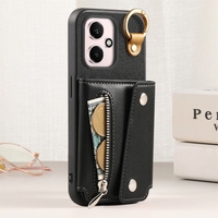 Étui de téléphone pour Huawei Magic 7/Honor 300 Ultra/Honor 400 5G avec support d'anneau, porte-cartes, portefeuille, coque arrière, étui de téléphone pour Redmi K80 Pro
