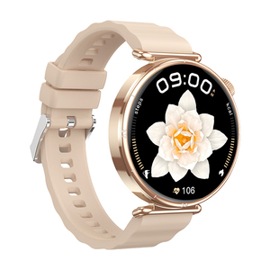 สมาร์ทวอทช์ผู้หญิงรุ่น CY37 หน้า<span class=keywords><strong>ป</strong></span>ัดกลม รุ่นใหม่<span class=keywords><strong>ป</strong></span>ี 2026 หน้าจอ HD IPS สีสันสดใสขนาด <span class=keywords><strong>1</strong></span>.27 นิ้ว รองรับการโทร NFC ควบคุมเพลง พร้อมฟังก์ชั่นติดตามสุขภาพ - Product Image 2