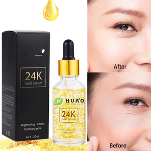 Sérum Facial Hidratante e Nutritivo com Colágeno de Ouro 24K Anti-Envelhecimento e Clareador com Ácido Hialurônico - Marca Privada OEM Coreana - Product Image 2