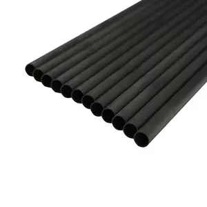 OEM bestellen Pure Carbon Weave 24T Carbon 0,165 "ID Straight Arrow Shafting für Recurve Bow Practice
