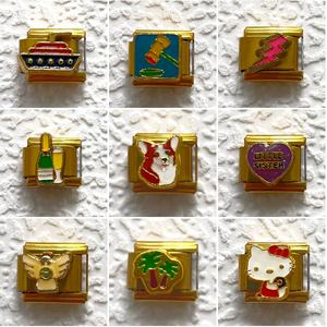 Nueva Pulsera Modular de Cadena Estilo Italiano Serie Golden Kitty con Encanto de Moda y Personalidad para Ensamblar - Product Image 2