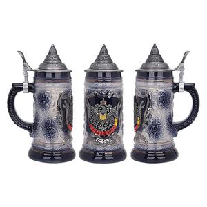 Немецкая кружка для пива л, кружка для Октоберфеста, кружка для пива, Орел, Германия, Bierkrug, кружка для питья, сувениры с крышкой, подарочная коробка - Product Image 3