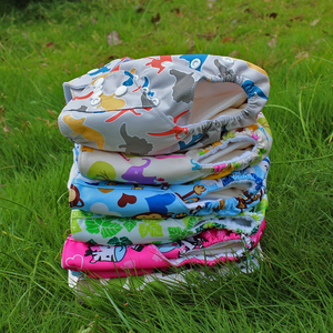 All'ingrosso riutilizzabile riutilizzabile lavabile stampato pannolino impermeabile pannolini per bambini taglia unica per neonati - Product Image 3