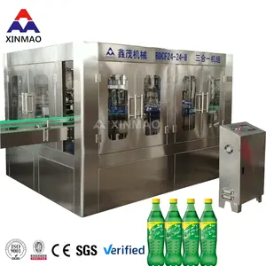 DCGF 16-16-5 otomatis penuh karbon air botol mengisi mesin/minuman lembut mesin pembuat air produsen