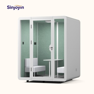 모바일 고품질 실내 오피스 팟 전화 부스, 전화용 가구 부스, 방음 휴대용 오피스 팟 작업 공간 - Product Image 2