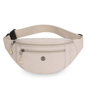 Wholesale Multifunctional Unisex <b>Crossbody</b> Waist Belt Fanny Pack Zipper Closure Lightweight Waterproof Nylon Sport Sling <b>Bag</b> - Product Image 3
