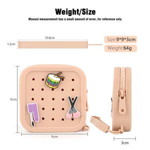 Mini trousse de maquillage mignonne avec fermeture éclair pour le rangement du rouge à lèvres - Product Image 6