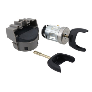 Ignition Switch <b>Lock</b> Cylinder With 2 <b>Keys</b> For Ford Transit 98AB-11572-BG Cylindrical <b>Lock</b> Steel Material - Product Image 2