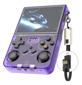 Consola de juegos portátil de código abierto R36XX, pantalla IPS de 3,5 pulgadas, 64GB, Wifi, 2 jugadores, compatible con doble Joystick, juego <span class=keywords><strong>Retro</strong></span> de 3000mAh - Product Image 1