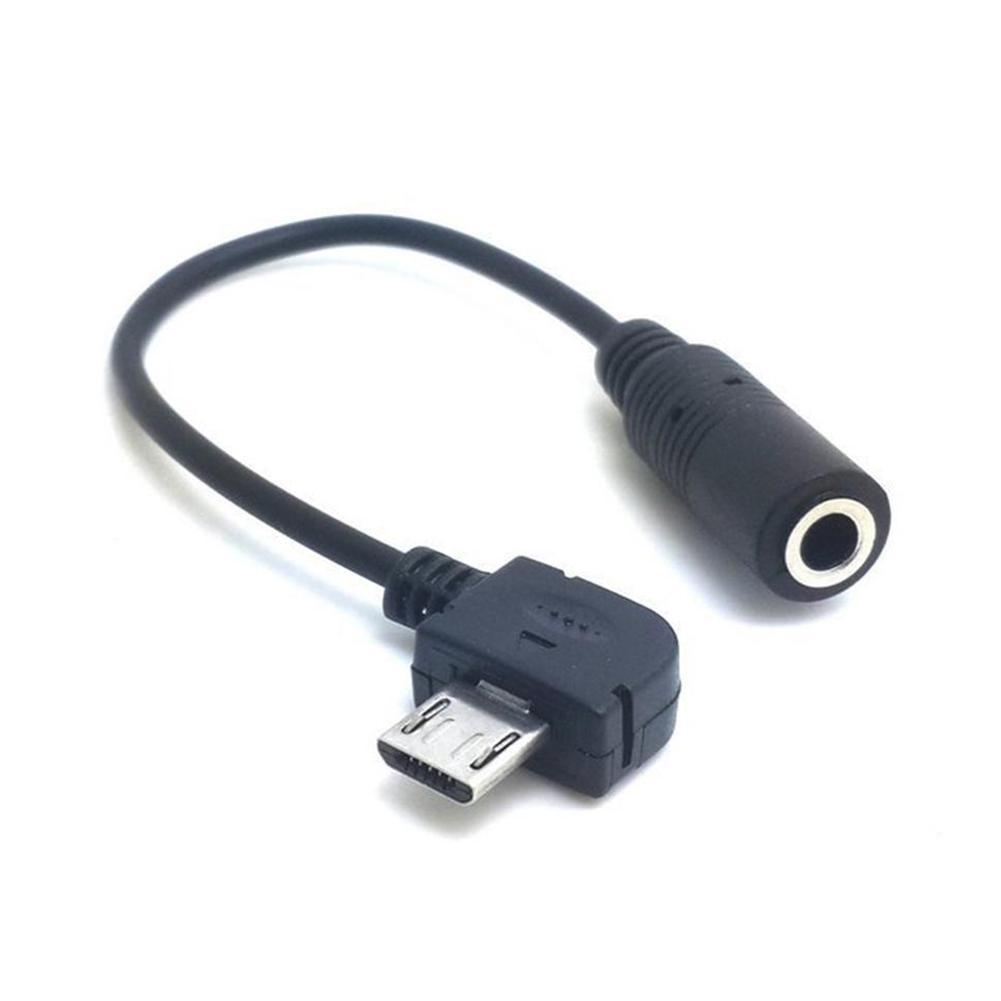 Cavo Adattatore Da Micro USB A Jack 3.5 Mm Per Cuffie - Ricambio Lunghezza 15 Cm