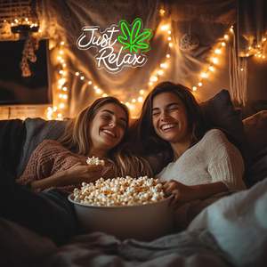 <span class=keywords><strong>Just</strong></span> <span class=keywords><strong>Relax</strong></span> LED <span class=keywords><strong>Neon</strong></span> Sign USB Powered Dimmable Switch para la pared del dormitorio Man Cave Club Party Bar Game Room Dormitorio Decoración Regalos - Product Image 5