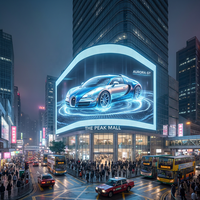 Écran d'affichage vidéo LED extérieur P4 P6 P8 P10 8K UHD HDR10+ pour la publicité, les panneaux d'affichage
