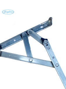 Paslanmaz Çelik 304 Çıkışlı Hafif Tip 12 İnç Kare Oluklu 2mm Kalınlığında Sürtünmeli Tutucu 4 Çubuklu Alüminyum Kanatlı Pencere İçin - Product Image 5