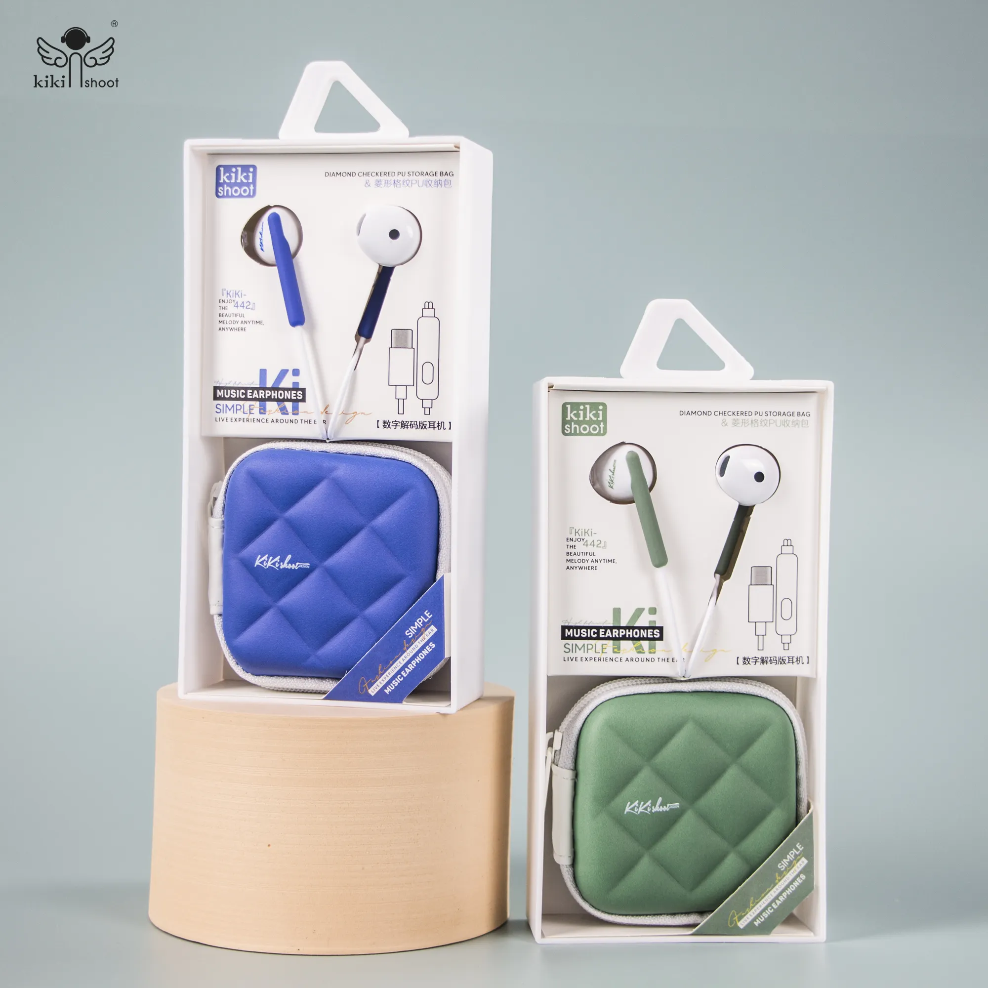 Auriculares intrauditivos con cable tipo C y logotipo personalizado al por mayor, auriculares intrauditivos con cable para dispositivos con enchufe tipo C Iph 15