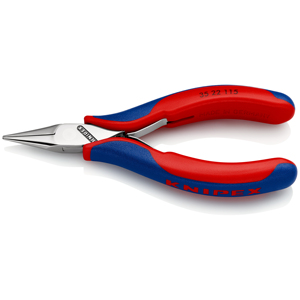 KNIPEX 35 22 115 SB Alicates especiales para electrónica con mangos multicomponentes 115 mm - Product Image 1