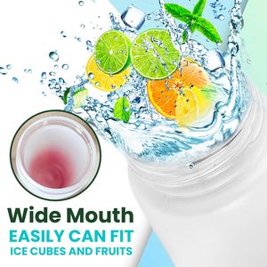 Wholesale Inthetrend Colorful Frosted Glass Drinkware Custom Camp Water <b>Bottles</b> 500ml Eco-Friendly Push Button Cap Custom <b>Box</b> - Product Image 5