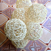 Lampu Bola Kayu Buatan Tangan Vietdelta Model Ms. Nicky (+84) 971 879 377 Tidak Beracun Berkualitas Tinggi Ukuran 6-8-10-12-15-30 Ho Chi Minh