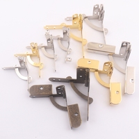 Charnière quadrant boussole en métal en laiton antique pour accessoires de boîte à bijoux en bois