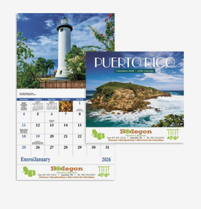 Calendarios de <span class=keywords><strong>Puerto</strong></span> Rico 2026 con Logotipo Personalizado, Regalo Promocional al por Mayor, Calendario de Pared de 12 Meses para Negocios - Product Image 5
