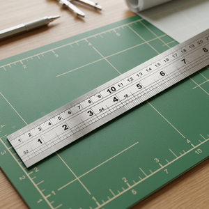 Règle droite en acier inoxydable DK-464 |   Outil de mesure pour l'artisanat, l'ingénierie et les travaux architecturaux - Product Image 3