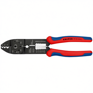 Alicates de crimpado Knipex 97 21 215 C, pelacables y cortador para trabajos eléctricos - Product Image 3