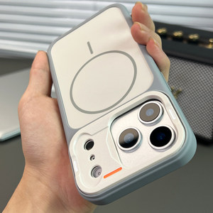 Coque de téléphone pour iPhone 17 Pro Max avec cadre miroir fonctionnel, absorption magnétique, protection intégrale pour 16 - Product Image 6