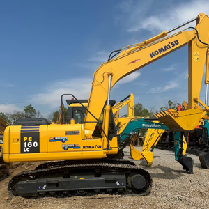 Komatsu PC160 a utilisé l'excavatrice hydraulique moyenne de 16 tonnes à bas prix haute rentabilité premier arrivé premier servi PC110 PC120 PC130 - Product Image 1
