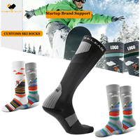 Calze a Compressione Graduata Personalizzabili con Ventilazione Zonale, Altezza al Ginocchio, Resistenti e Traspiranti