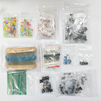 Kit de composants électroniques de 1900 pièces comprenant un assortiment + condensateurs + résistances + LED + transistors + connecteurs + amplificateurs opérationnels