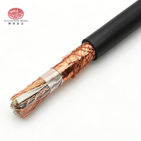 Câble informatique industriel DJYVP blindé en tresse de cuivre, isolation PE, gaine PVC, basse tension 300/500V, V-0, ignifuge