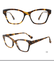 Vente en gros montures de lunettes classiques en acétate monture carrée lunettes de mode anti-lumière bleue montures en acétate optique de créateur pour hommes