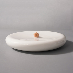 <span class=keywords><strong>Plat</strong></span> de service personnalisé en céramique créative, <span class=keywords><strong>rond</strong></span>, givré, moderne, non toxique, pour les fêtes - Product Image 3
